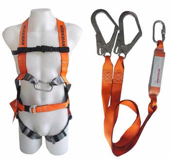 Double Hook Lanyards Full Body Harness