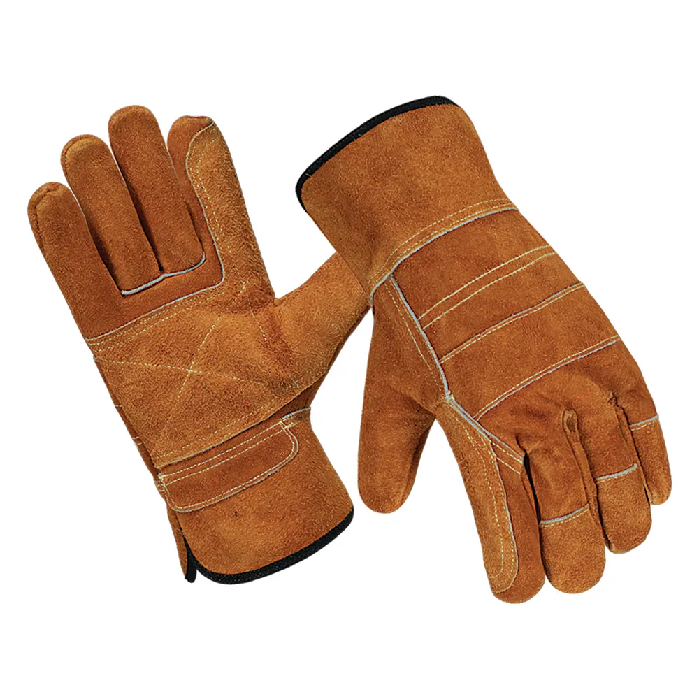 Heavy-Duty Leather Work Gloves