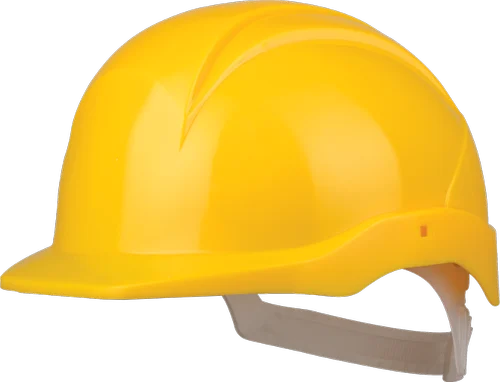 Yellow Heavy Duty Safety Helmets
